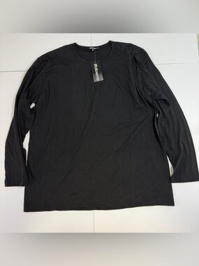 Black Long Sleeve Tee Shirt men’s XL